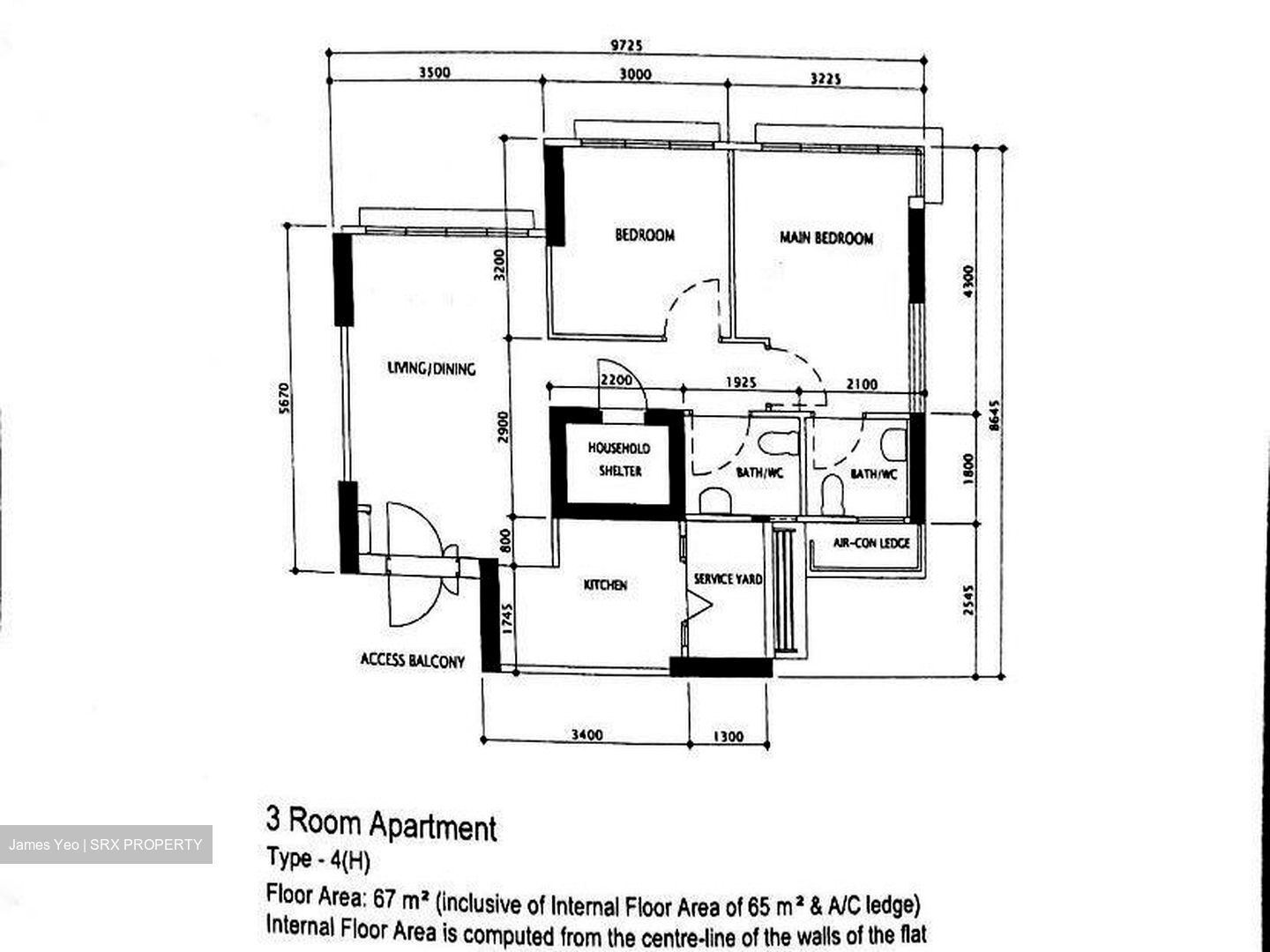 Blk 117B Tenteram Peak (Toa Payoh), HDB 3 Rooms #562205531